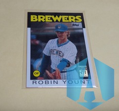 2000 Topps 50 Years 1986 Topps Reprint Robin Yount #780 Milwaukee Brewers